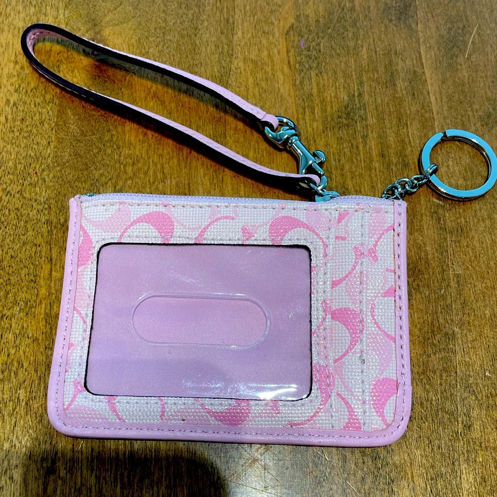 Coach mini wallet